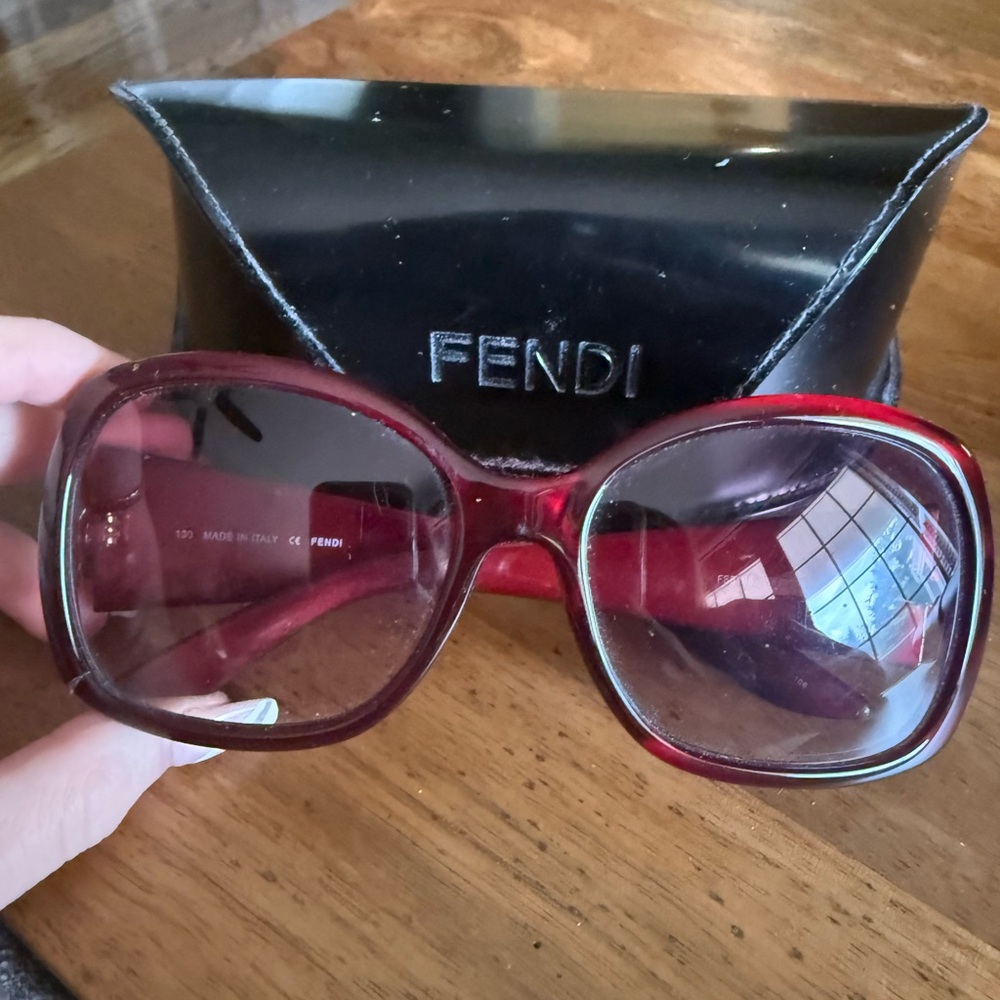 Vintage Fendi FS5197 Zucca Monogram Sunglasses